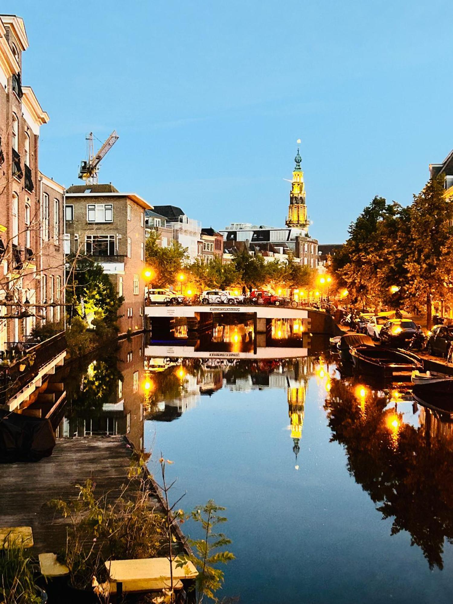 Leiden City Centre Canal View Or Terrace View Apartments Exterior photo