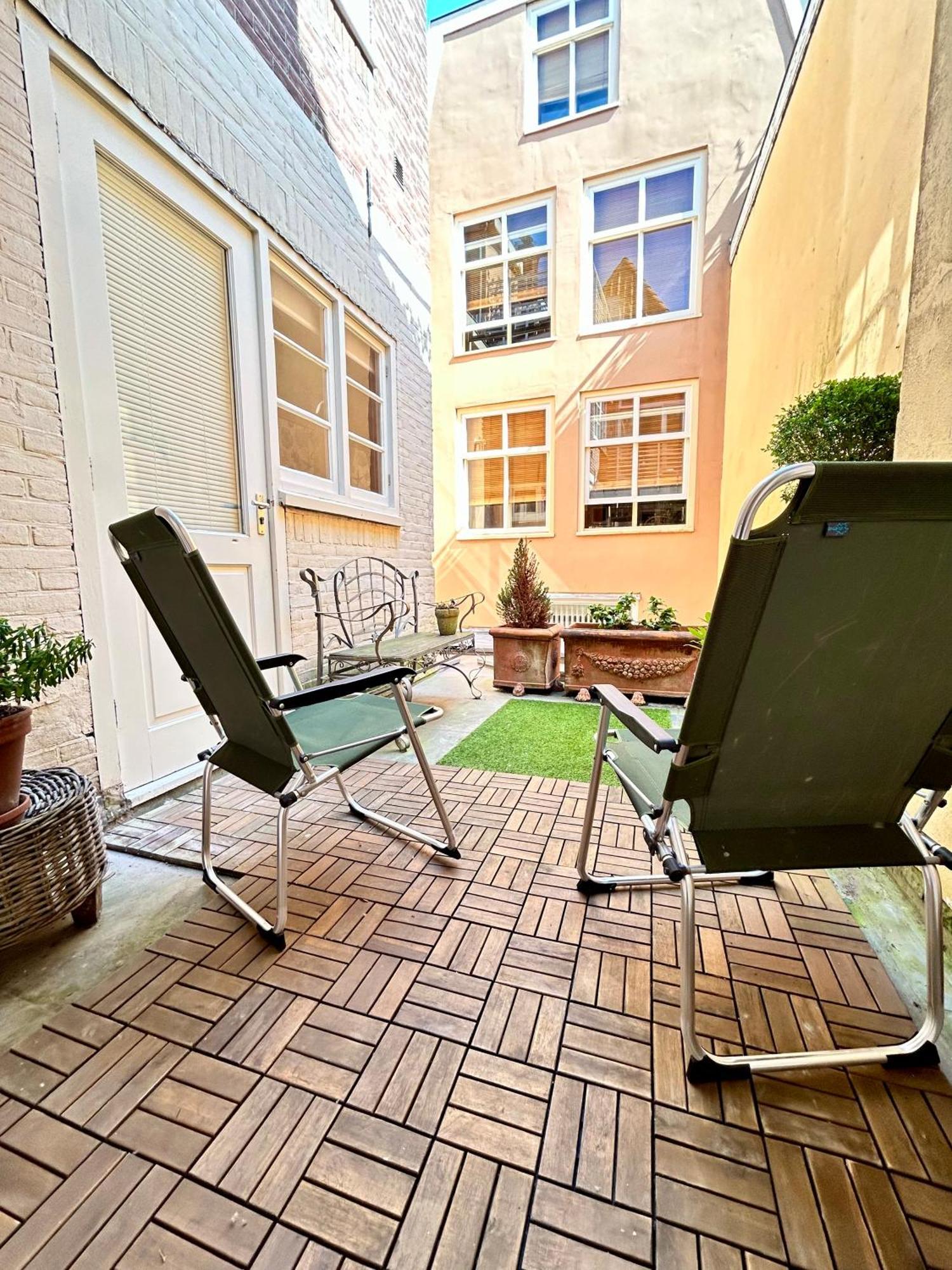 Leiden City Centre Canal View Or Terrace View Apartments Exterior photo